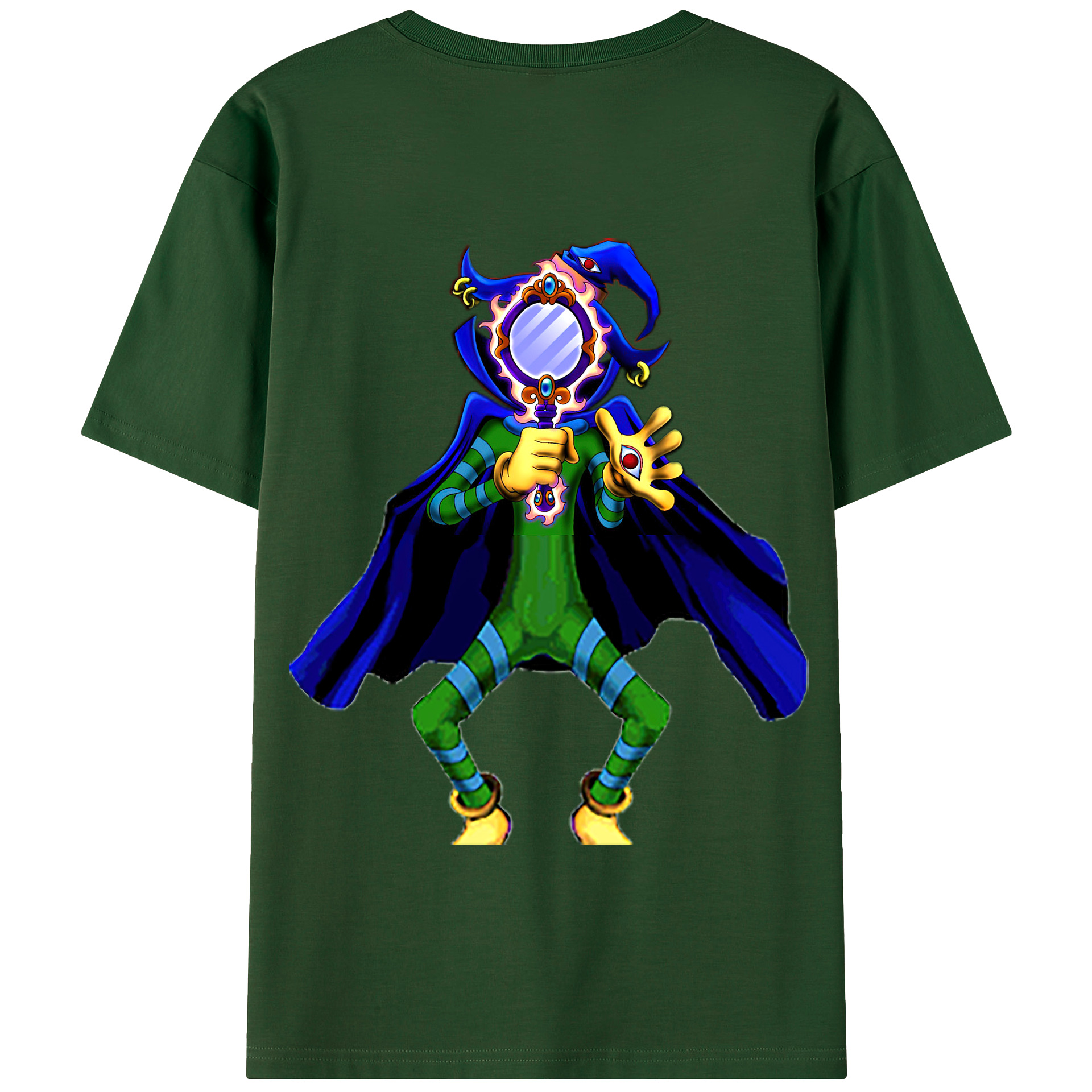 （画像用） 遊☆戯☆王 Yu-Gi-Oh! 綿100％半袖Tシャツ（背面プリント）
